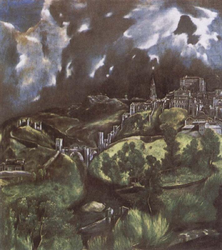 El Greco View of Toledo china oil painting image